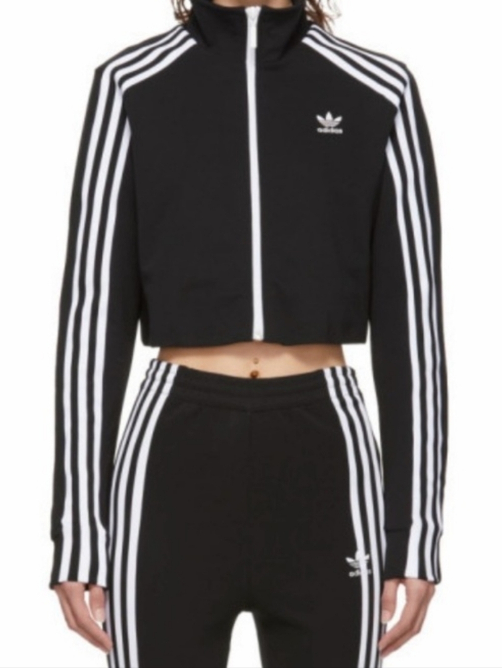 Adidas Cropped Track Jacket